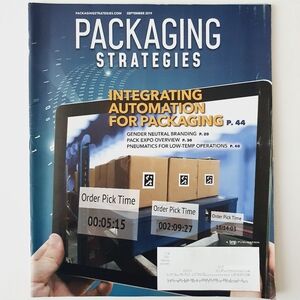 Packaging Strategies Magazine September, 2019 - Integrating Automation for Packa